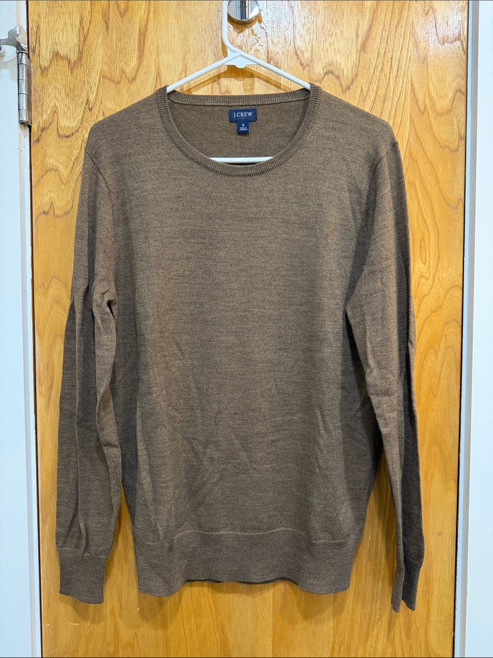 Men’s J.Crew Crewneck Sweater – Size Small – Brown